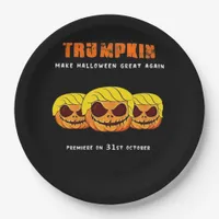 Trumpkin - Make Halloween Great Again Classic Paper Plates