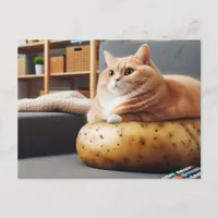 Funny Couch Potato Cat