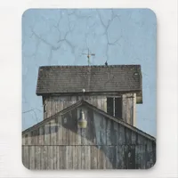 Corn Crib Mouse Pad