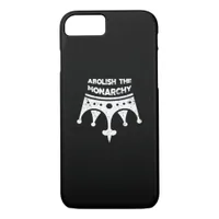 Abolish Anti No Kings In America Bumper Classic iPhone 8/7 Case