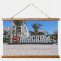 I love Hurghada Egypt Vacation Souvenir Photo Hanging Tapestry