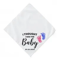 I Thought I Was Baby Dog Pregnancy Announcement  Bandana