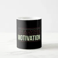 I am a living & breathing example of motivation typography collection