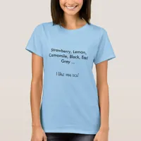 T-shirt - I like my tea