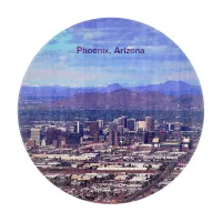 Phoenix Arizona Skyline in Daytime Cutting Board