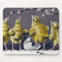 Adorable Easter Vintage Postcard Mouse Pad