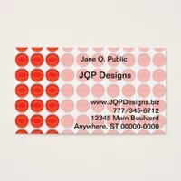 Bus. Card - Red Dots