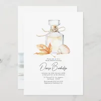 Coastal Chic Autumn - Fall Bridal Shower Invitation