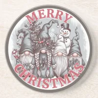 Christmas Gnomes Coaster