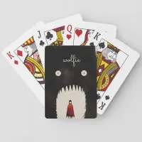 Wolf and the Little Red Riding Hood II Poker Cards