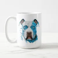 Personalized Pitbull Dad Coffee Mug
