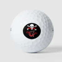 Jolly Roger G Monogram Initial Golf Balls