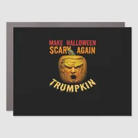 Trumpkin Make Halloween Scary Again – Funny Donald Car Magnet