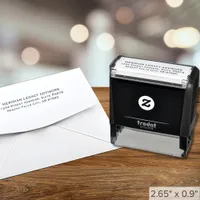 Classic Business Return Address Self-inking Stamp