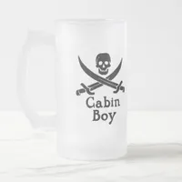 Cabin Boy Glass Stein