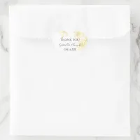 Pale Yellow Daisies Wedding Thank You Favor Tag