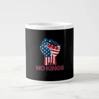 No Kings Anti Classic Retro Style Giant Coffee Mug