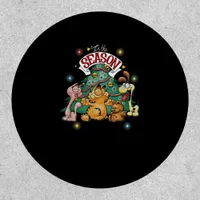 Classic Christmas Tis The Season Odie Arlene Patch