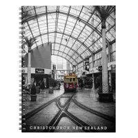 Christchurch City Tour Tram New Zealand Notebook