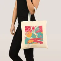 Colorful Abstract Tote Bag