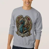 She wants the Dragon Stain Glass Design Sweatshirt