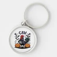 F-Caw-F Humor Crow Funny Gothic Keychain