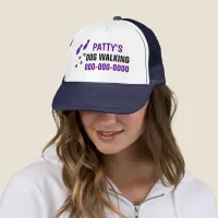 Dog Walking Trucker Hat