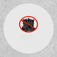 No Kings In The USA America Say No King Classic Re Patch