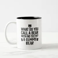 Coffee Lovers Bear Mug Funny Quote Gift