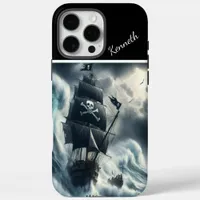 Pirate Ship In A Storm iPhone 16 Pro Max Case