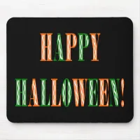 Halloween Festival Text Mouse Pad