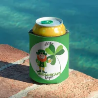 Shenanigans Leprechaun Shamrock St Patrick’s Day Can Cooler