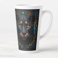 Black Panther Latte Mug