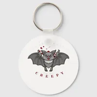 Tis The Season To Be Creepy Keychain