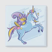 Chipmunk and Unicorn, Magical Friends Magnet