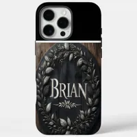 Brian's Rustic Farmhouse Sign iPhone 16 Pro Max Case