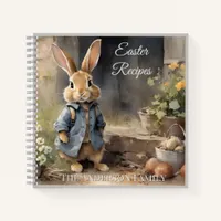 Cute Cottage Style Bunny | Easter Family Recipe Notebook