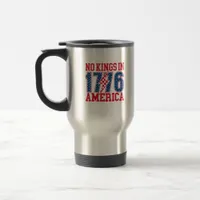 No Kings In America We The People Vintage Travel Mug