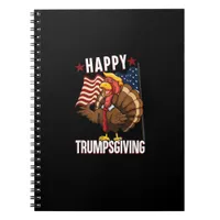 Happy Trumpsgiving Funny Thanksgiving Turkey Trump Notebook