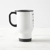 Travel Mug Chaotic Deer Morning Coffee Companion