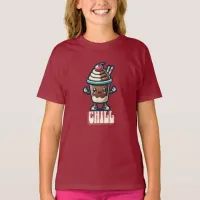 Chill Chocolate Milkshake Pun  T-Shirt