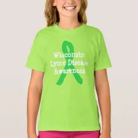 Lyme Disease Awareness Shirt for Wisconsin Lymie