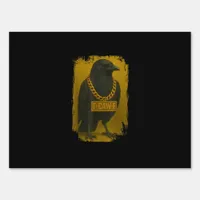 F-Caw-F Crow Funny Quote Raven Bird Adult Humor Sign