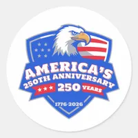 Eagle Shield Seal • United States 250th Stickers