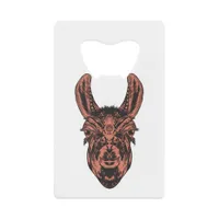 Llama Credit Card Bottle Opener
