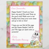 Personalized Letter from the Easter Bunny