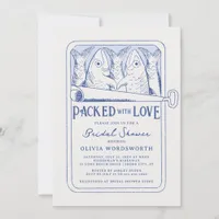 Packed with Love FishermanCore Bridal Shower Invitation