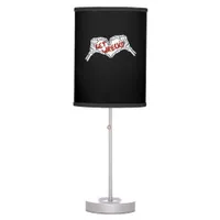 Get Wrecked Skeleton Hand Heart Classic Table Lamp