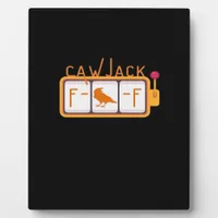 F-Caw-F Jackpot Retro Graphic Plaque