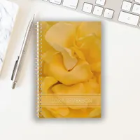 Yellow Rose Flower Petals Planner